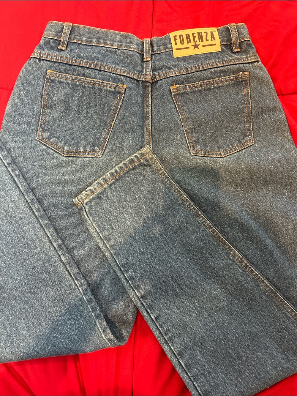 Vintage Forenza Deadstock High-Waisted Mom Jeans | Modern 8, Roomy Thighs | NWOT